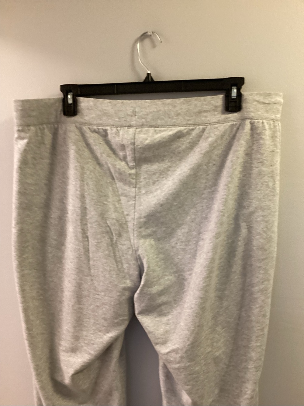 Lane Bryant 18/20 Gray Floral Capri Lounge Pants Drawstring Plus Size - Picture 10 of 13